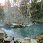 北海道の無料温泉「吹上露天の湯」