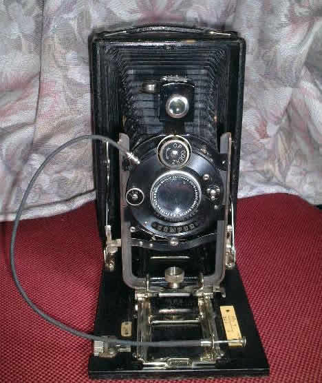 昔の蛇腹カメラ 詳細ページ